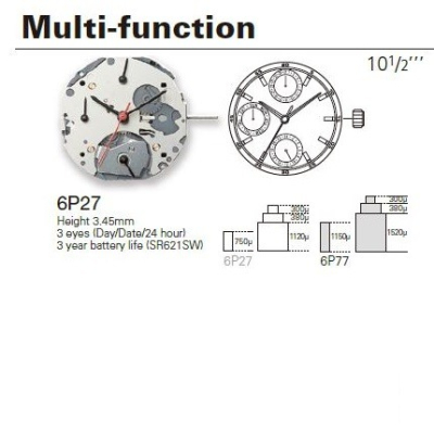 MIYOTA 6P27
