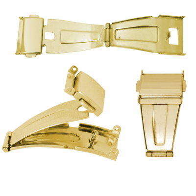 CT7117D - FECHO PARA BRACELETE METAL DOURADO
