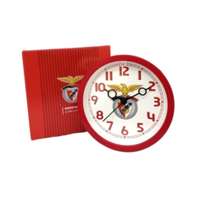 Despertador redondo 12cm S.L.Benfica