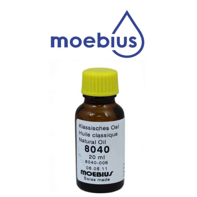Moebius 8040 20ml para relógios grandes