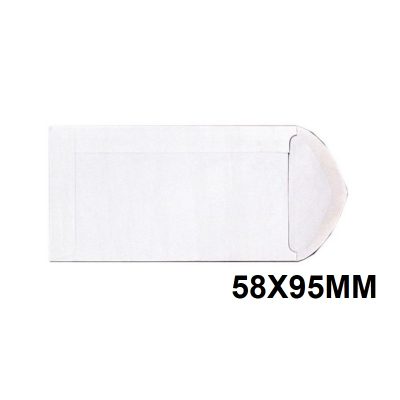 SACOS BRANCOS - 58X95MM