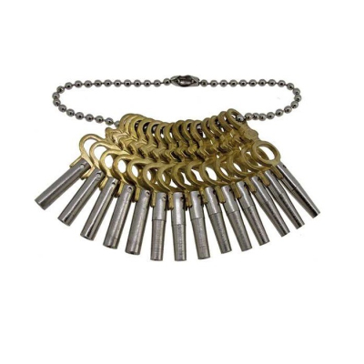 CONJUNTO DE CHAVES PARA DAR CORDA AOS RELÓGIOS DE BOLSO
