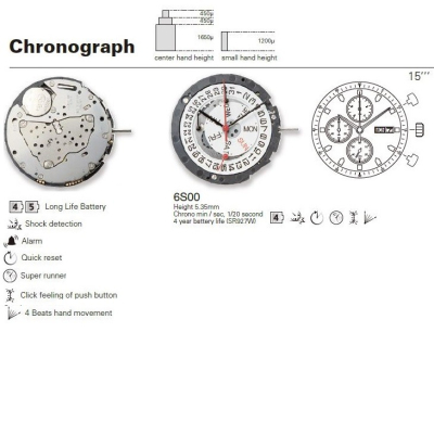 MIYOTA 6S00