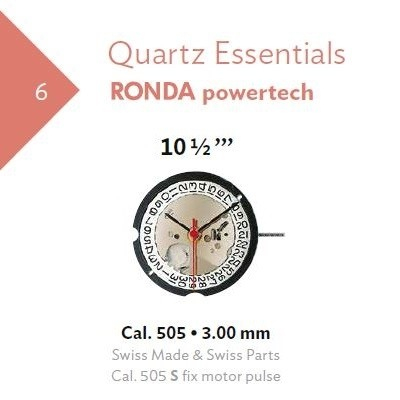 RONDA 505 - CALENDÁRIO 6H