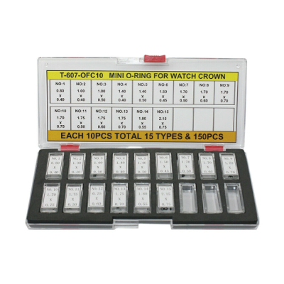 SORTIDO DE VEDANTES PARA PULSADORES E COROAS - 150PCS