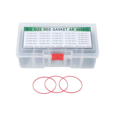 SORTIDO DE VEDANTES  NYLON PARA TAMPAS - ESPESSURA 0,9MM E DIÂMETRO 33,5 A 46MM - 78PCS