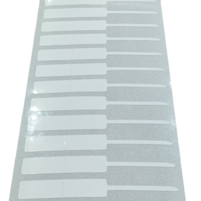 ETIQUETAS BRANCAS - 6,5X0,80CM