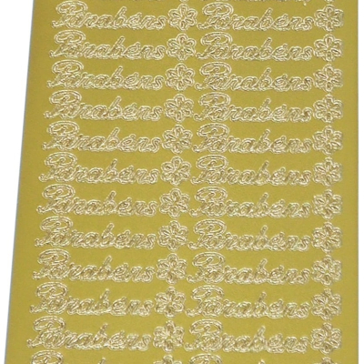 ETIQUETAS LASER “PARABÉNS”