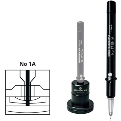 OLEADOR AUTOMÁTICO MUITO FINO PRETO - BERGEON 7718-1A
