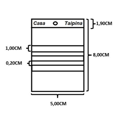 SACOS ZIP 3 BARRAS - 5X7,5CM