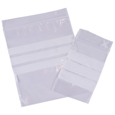 SACOS ZIP 3 BARRAS - 20X9CM