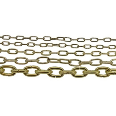 CORRENTE EM LATÃO 9.5X6.8X0.90MM - 180CM - CT7768