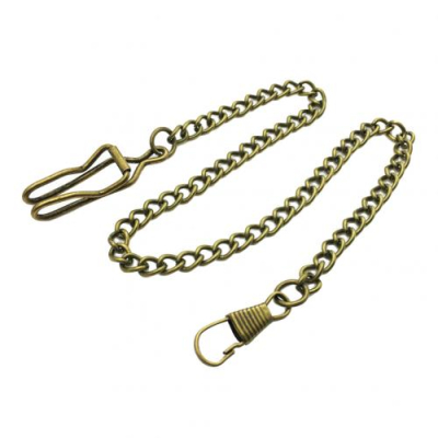 CORRENTE PARA RELÓGIO DE BOLSO - BRONZE