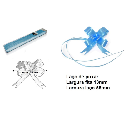 LAÇO DE PUXAR AZUL
