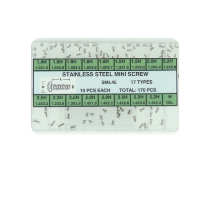 SORTIDO DE PARAFUSOS (170PCS)