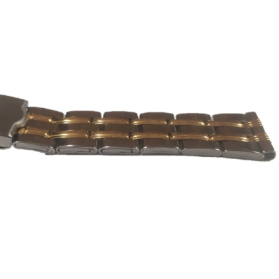 BRACELETE EM AÇO BICOLOR - REF. 1500