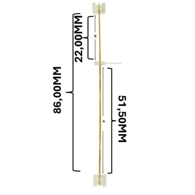 SUSPENSÃO COMPLETA PARA RELOGIO 400 DIAS HERMLE - FHS  2300-003 - 1986 - CT8461