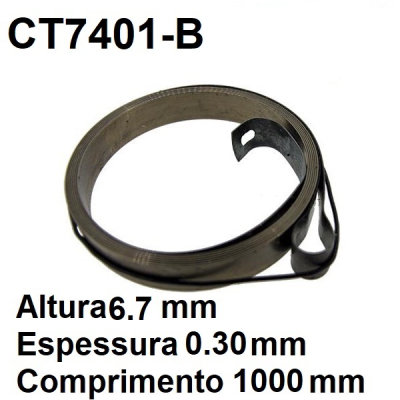 6.7X0.30X1000MM