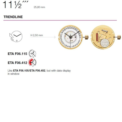 ETA F06115-2PONTEIROS-6H