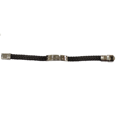 PULSEIRA PRETA COM APLICAÇÕES EM AÇO – B1799-3