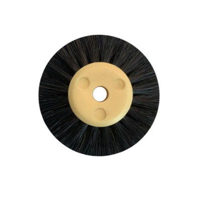 DISCO CIRCULAR EM CERDA PRETA 2 FILAS - CT7743