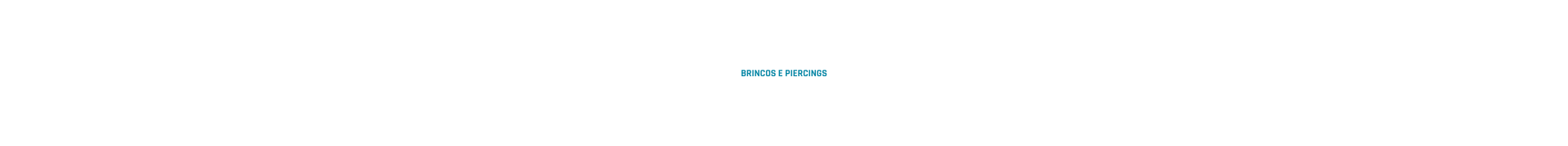 Brincos e Piercings