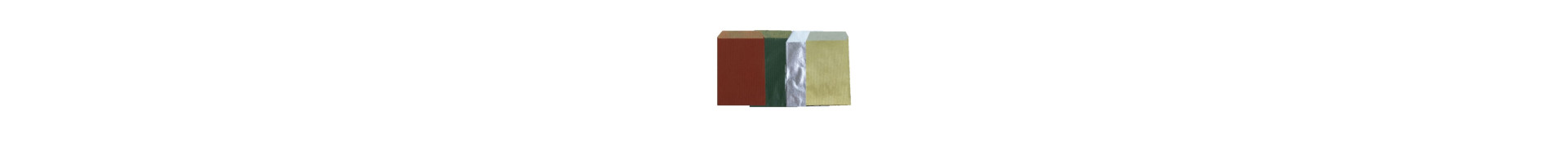Envelopes de papel coloridos